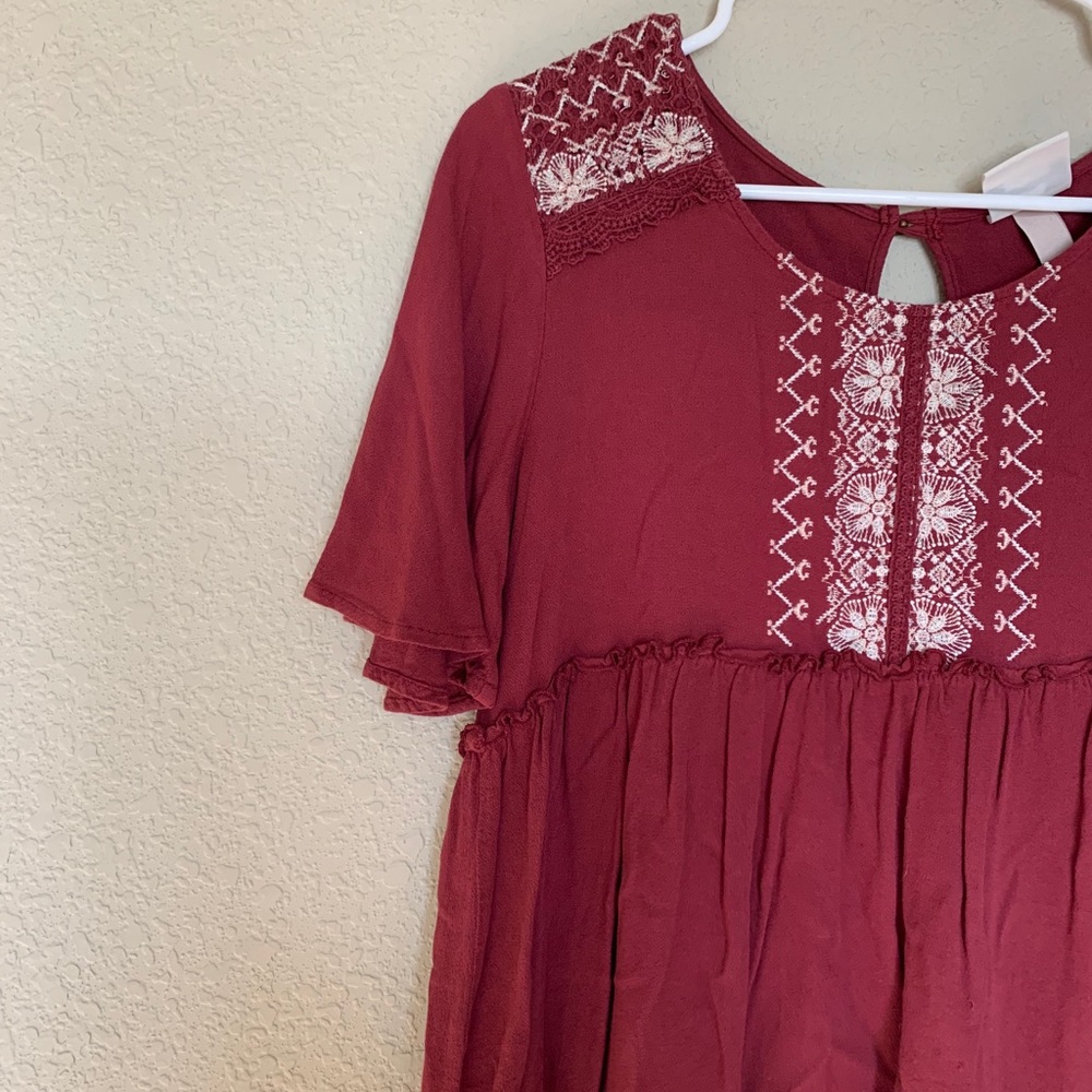 Maroon Knox Rose Shirt from Target!!